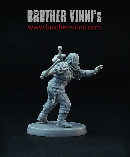 Brother Vinni Monster Hunter figurine résine 28mm