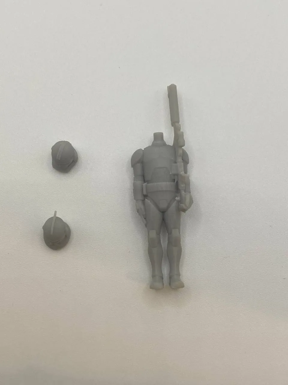 Epic Forge Soldat en Armure Sci-Fi figurine fusil long