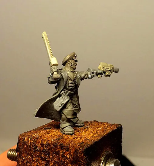 Brother Vinni Commissar #3 figurine science-fiction 28 mm résine