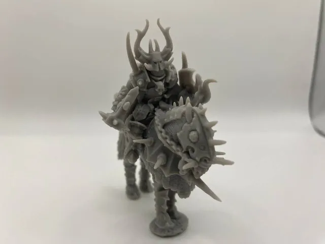 Epic Forge Seigneur du Chaos sur Destrier Démoniaque figurine