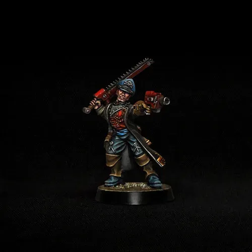 Brother Vinni Commissar #3 figurine science-fiction 28 mm résine