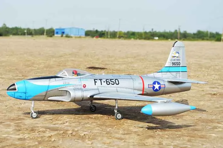 Black Horse Model BH196 P-80 Shooting Star avion RC 1980mm turbine