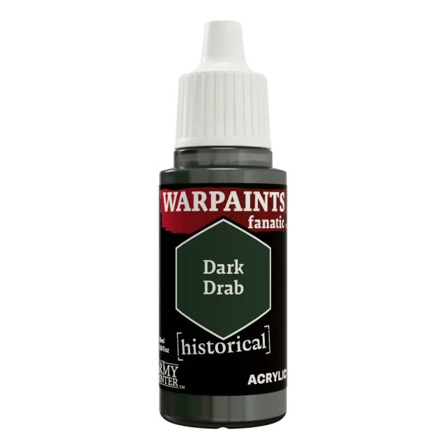 Army Painter Warpaints Historical Dark Drab peinture 18ml gris