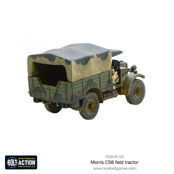 Bolt Action Morris CS8 Field Tractor véhicule résine métal
