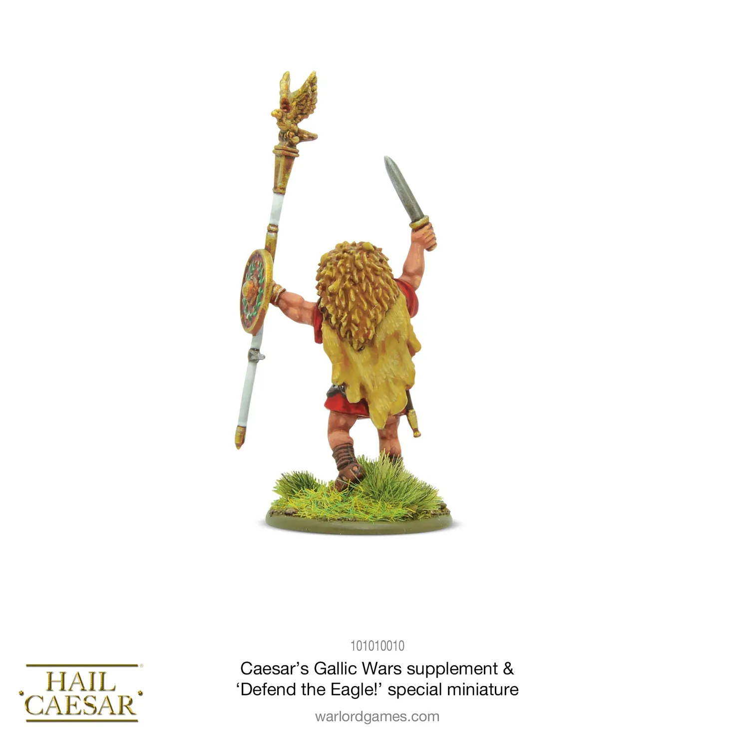 Bolt Action Hail Caesar Caesar's Gallic Wars supplément avec figurine