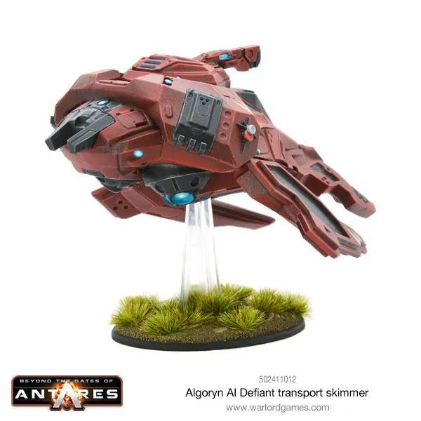 Bolt Action Antares Algoryn AI Defiant skimmer véhicule résine
