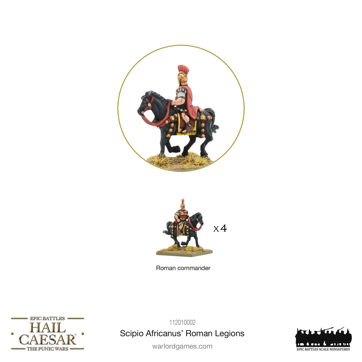 Bolt Action Hail Caesar Epic Battles Scipio Africanus’ Roman Legions boîte