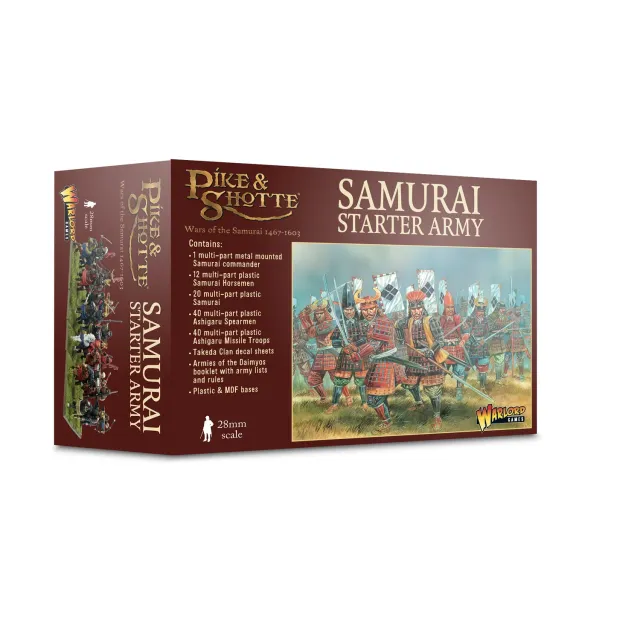 Bolt Action Samurai Starter Army coffret figurines féodal