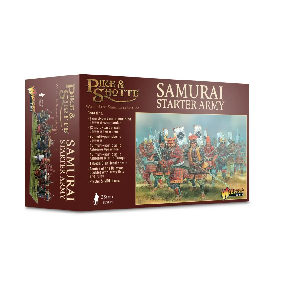 Bolt Action Samurai Starter Army coffret figurines féodal