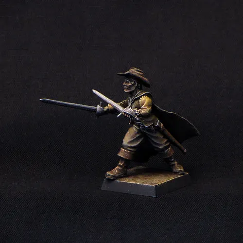 Brother Vinni Captain Batiste figurine résine 28 mm