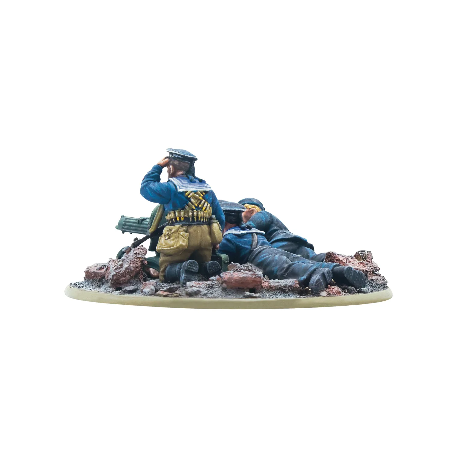 Bolt Action Soviet Naval Brigade mitrailleuse figurines MMG