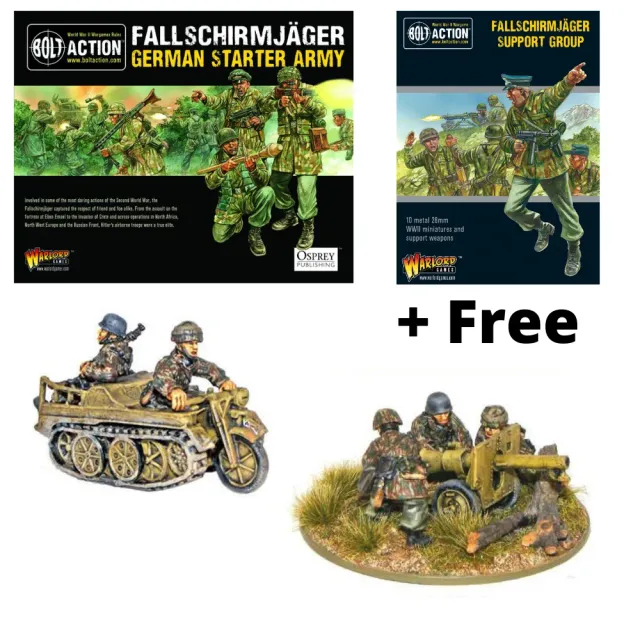 Bolt Action Start Collecting: Fallschirmjager boîte d’armée