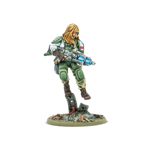 Bolt Action Konflikt 47 Roberta Wells figurine résine Firefly
