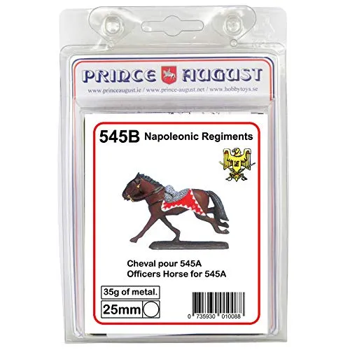Prince August Hobby PA545B moule cheval 10e Hussars métal 25 mm