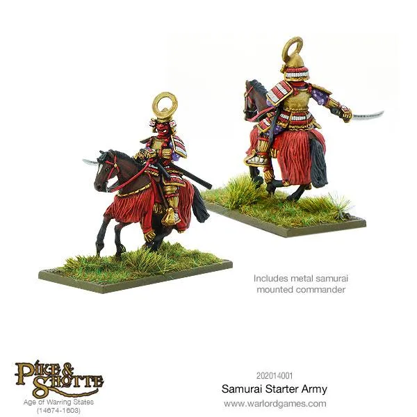 Bolt Action Samurai Starter Army coffret figurines féodal
