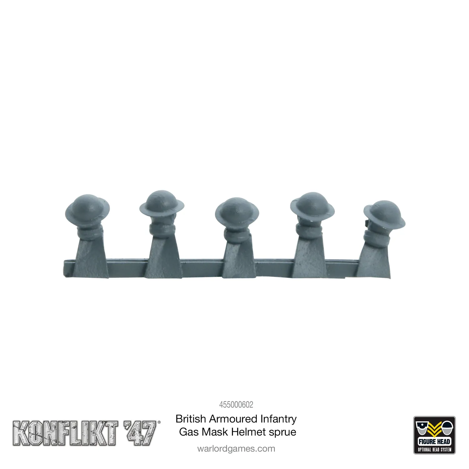 Warlord Games Konflikt 47 British Armoured Infantry grappe casques