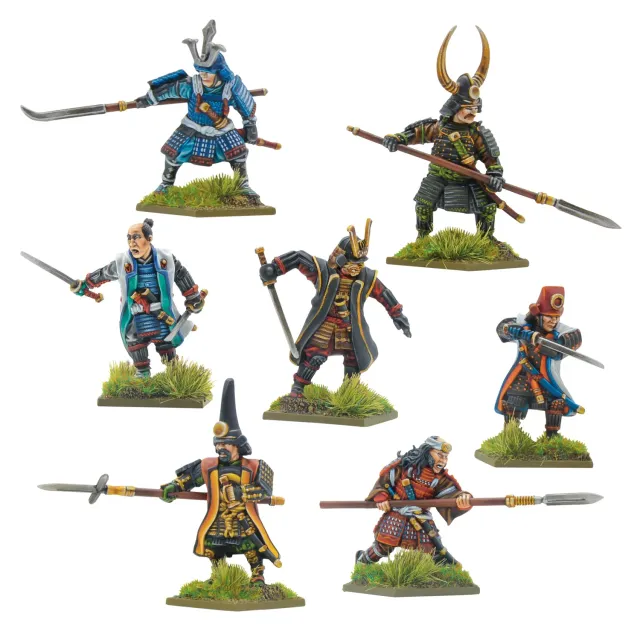 Pike & Shotte 7 Spears of Shizugatake coffret 7 samouraïs