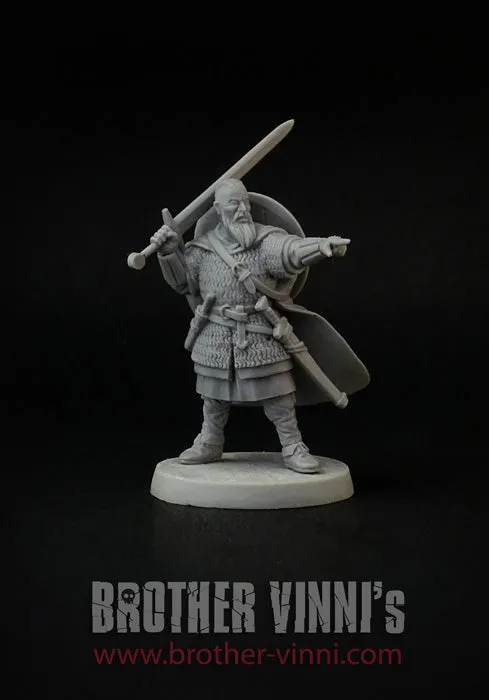 BROTHER VINNI Viking Chief 28 mm figurine résine 1 pièce