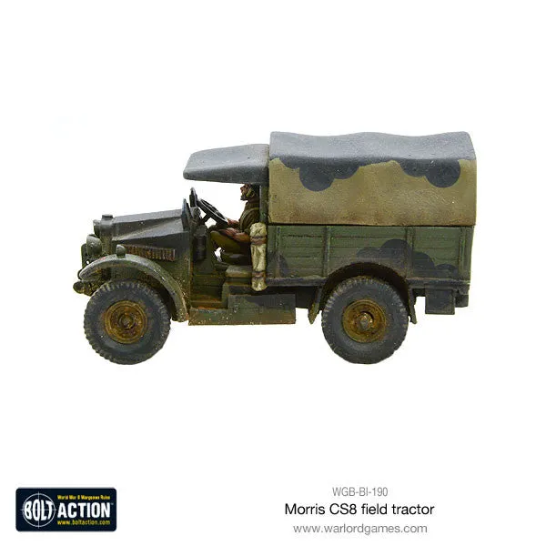 Bolt Action Morris CS8 Field Tractor véhicule résine métal