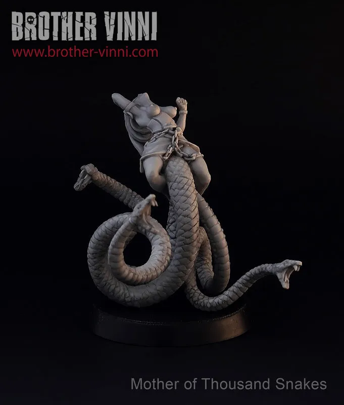 Brother Vinni Dark Sorceress figurine 28 mm résine à peindre