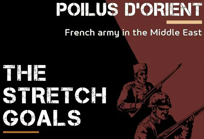 Des Tranchées aux Barricades Poilus d’Orient stretch goals fichier STL 28mm
