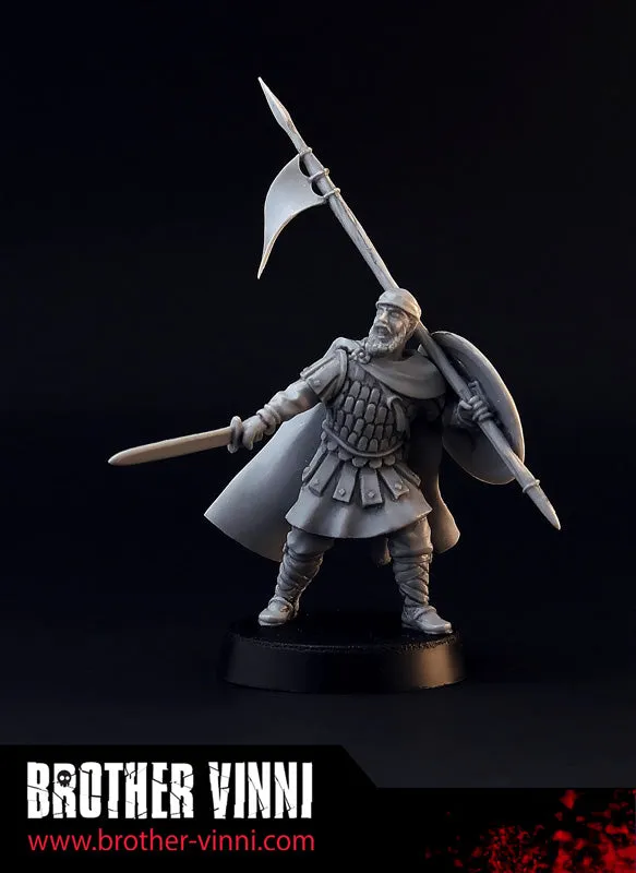 Brother Vinni Akolouthos figurine résine 28mm SAGA