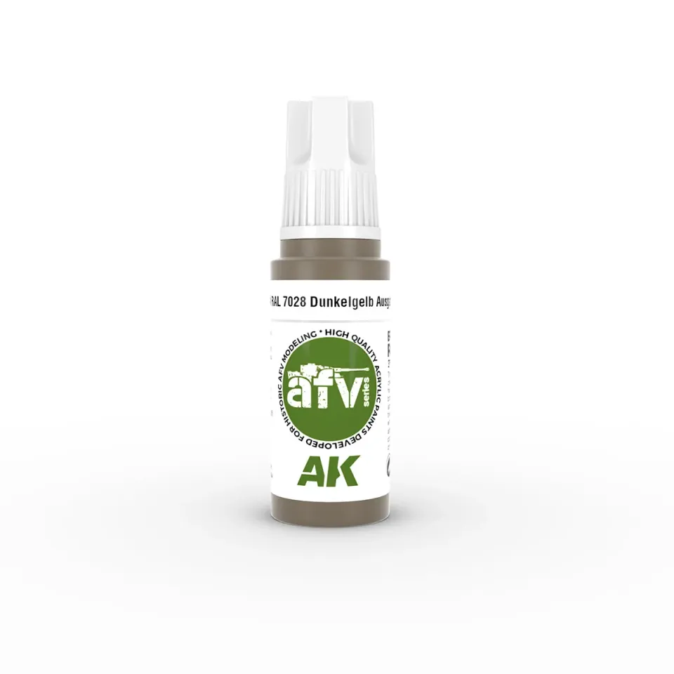 AK Interactive 3Gen Acrylic RAL 7028 Dunkelgelb Ausgabe 1944 peinture 17 ml