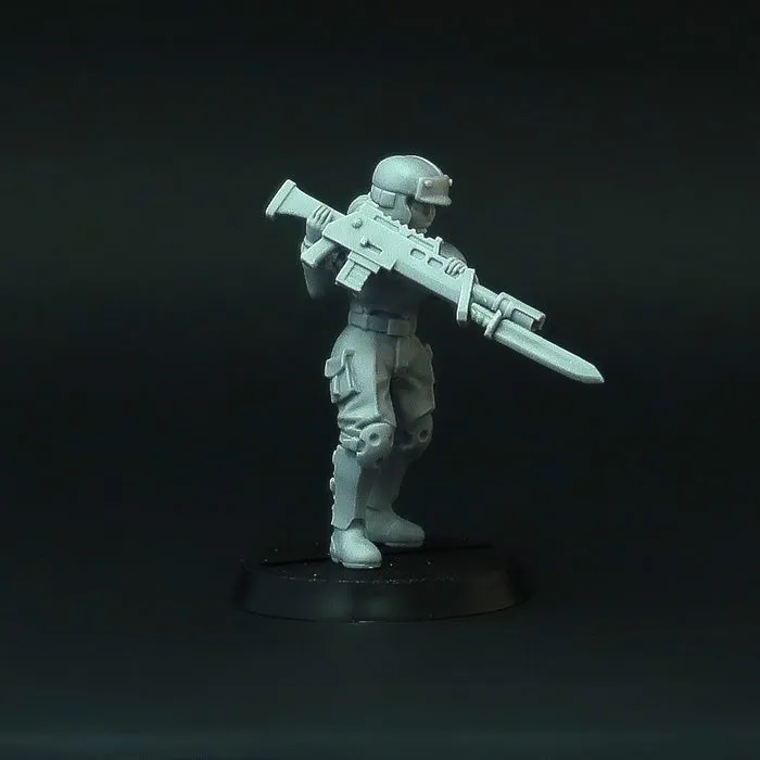 Brother Vinni Guard Girls figurines résine 28mm x5 mêlée