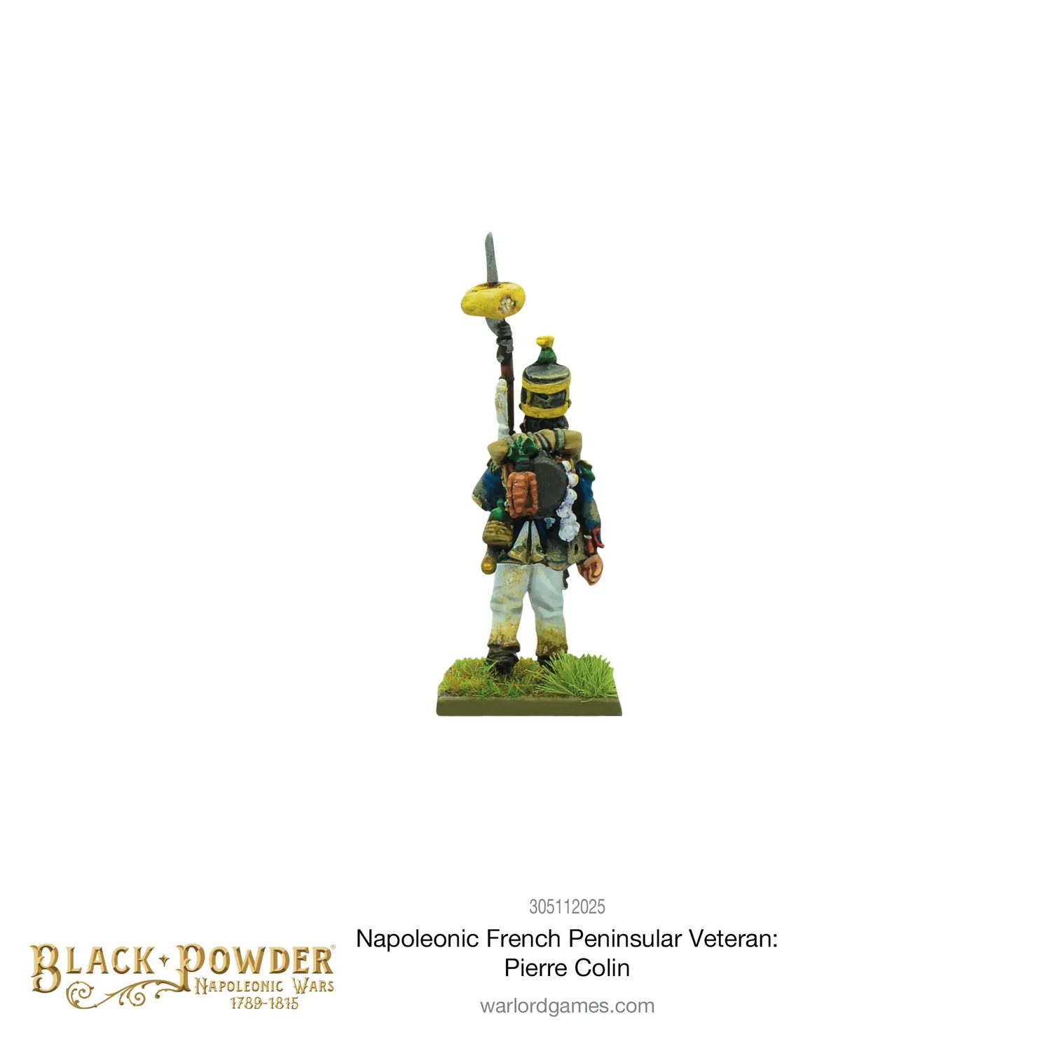 Warlord Games Black Powder Pierre Colin vétéran résine
