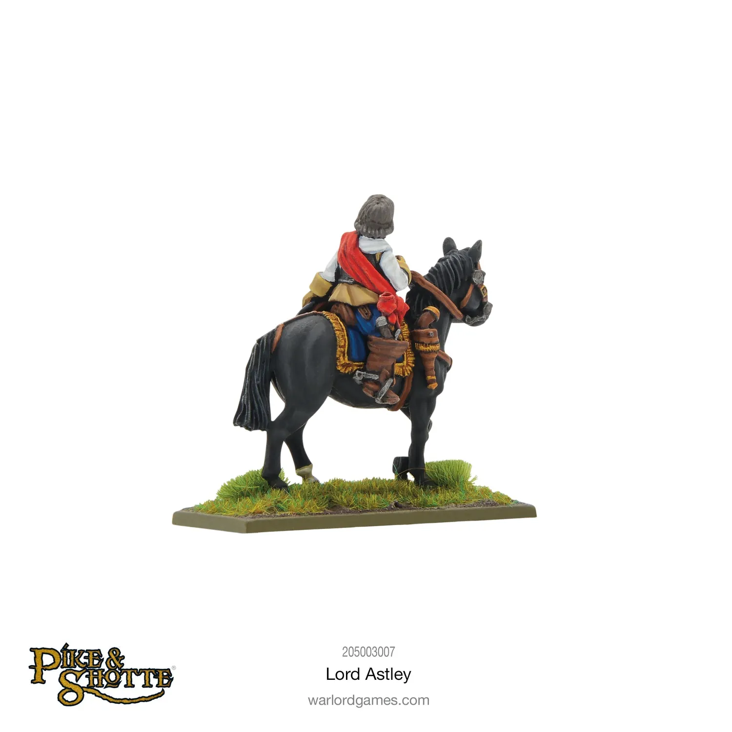Bolt Action Pike & Shotte Lord Astley figurine métal montée