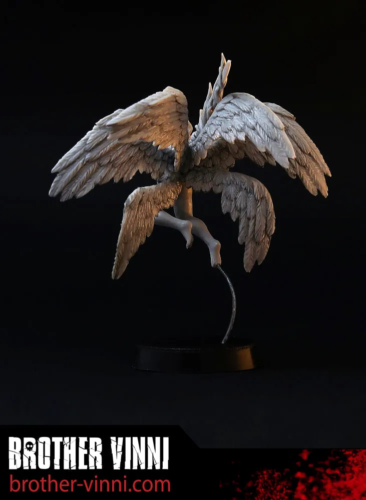 Brother Vinni Angel figurine résine 28mm six ailes flamme