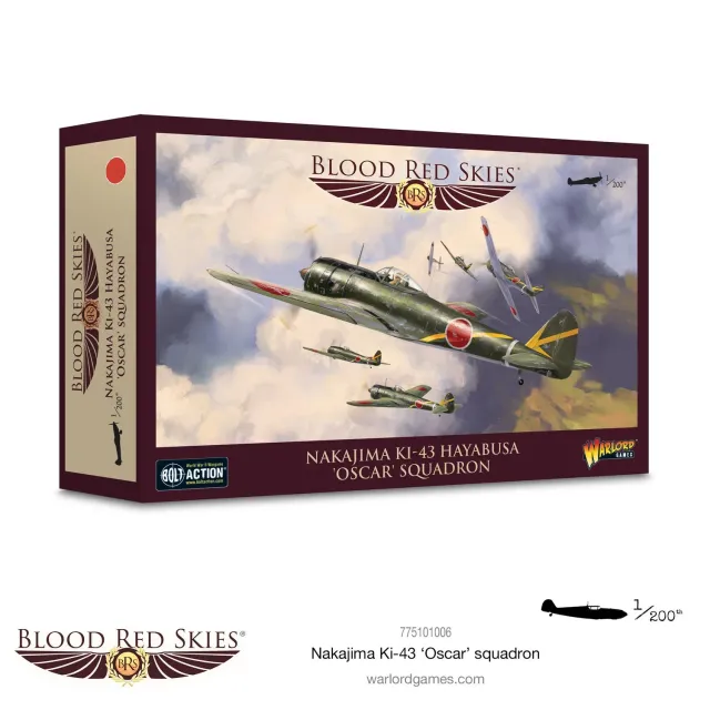 Blood Red Skies Ki-43 II Oscar escadrille 6 avions
