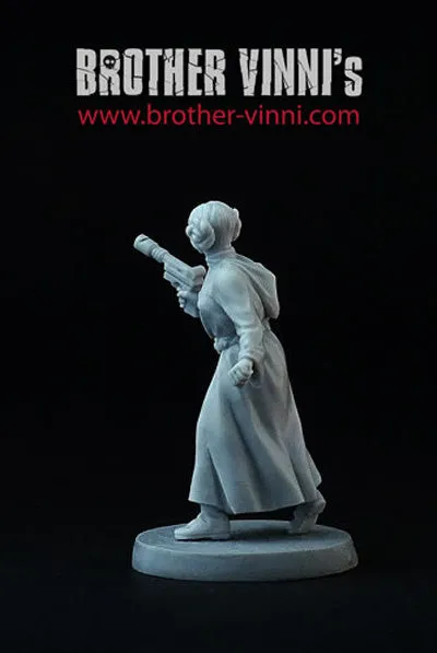 Brother Vinni Space Princess figurine résine 35mm