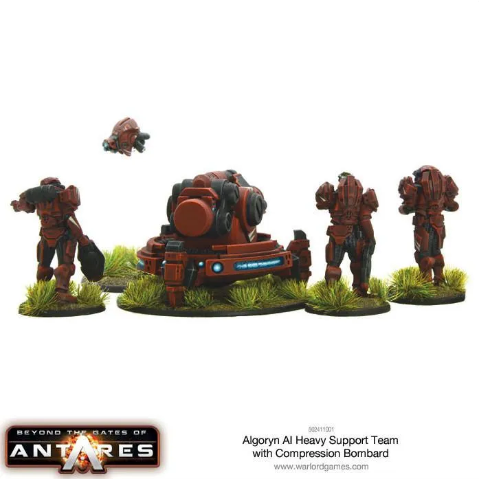 Bolt Action Algoryn AI Heavy Support Compression Bombard métal