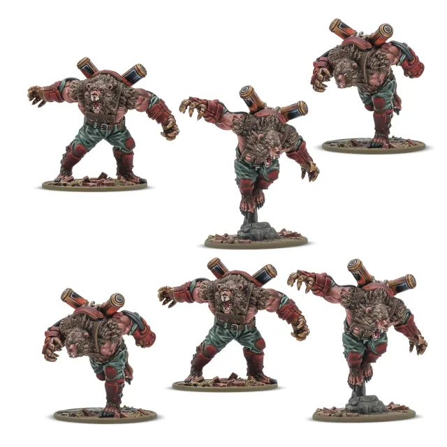 Bolt Action Konflikt 47 Ursus Infantry Squad figurines x6