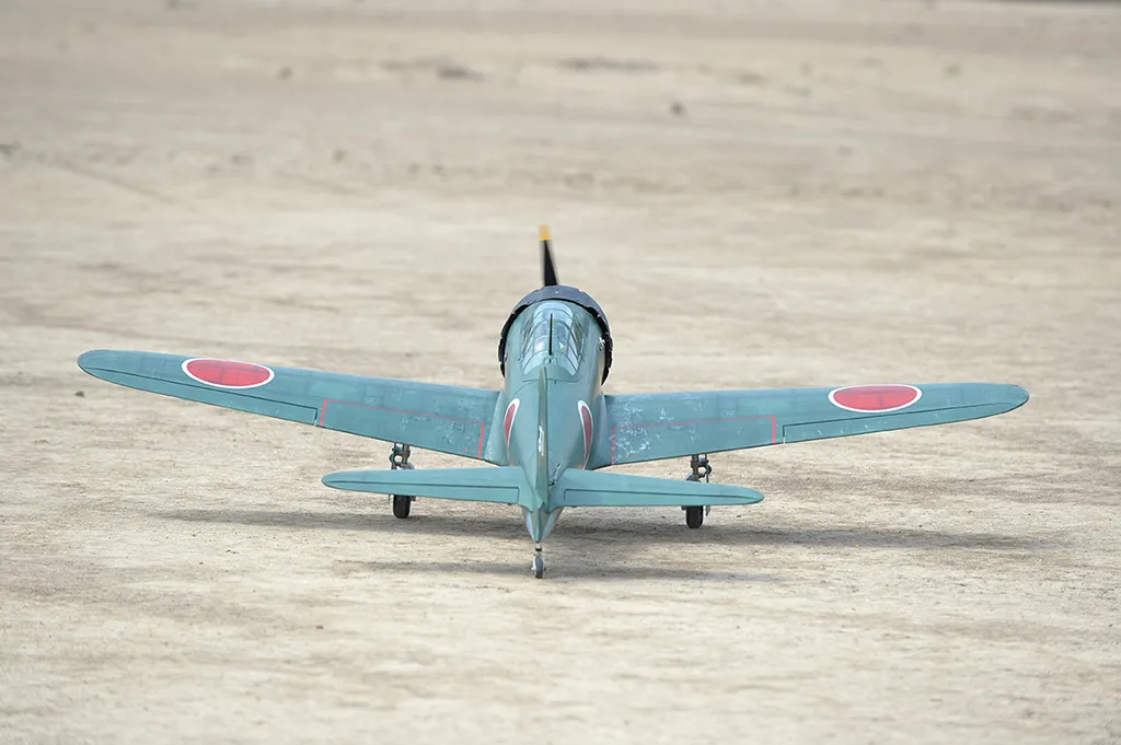 Black Horse Model BH180 Mitsubishi A6M ZERO avion RC ARF 50-60 cc