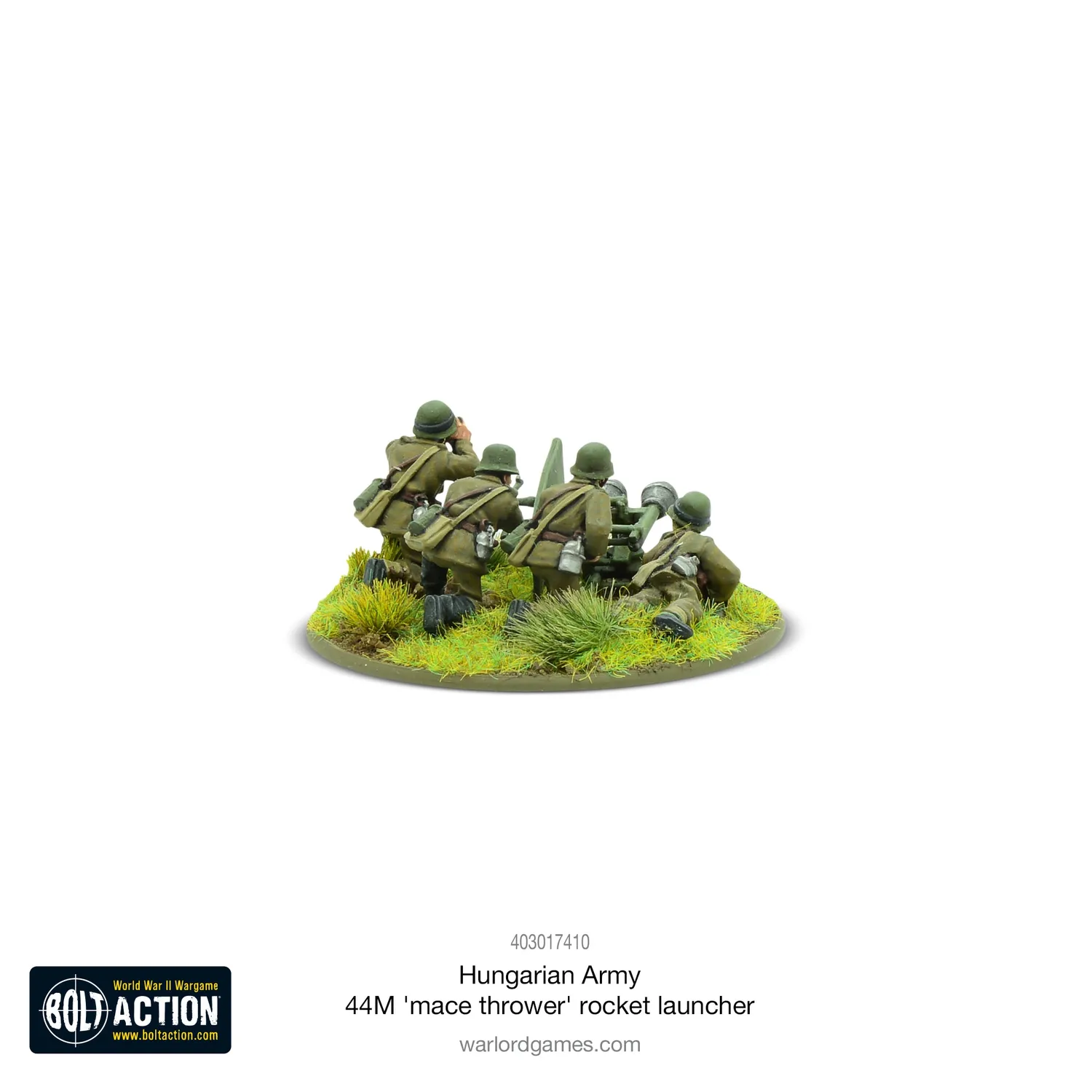 Bolt Action Hungarian Army 44M lance-roquettes figurines métal