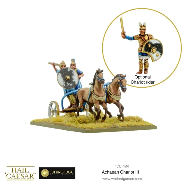Warlord Games Hail Caesar Achaean Chariot III figurine métal blister
