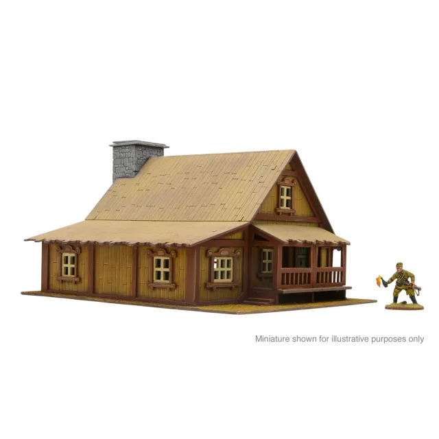 Warlord Games Eastern European Cottage 1 décor MDF 28mm