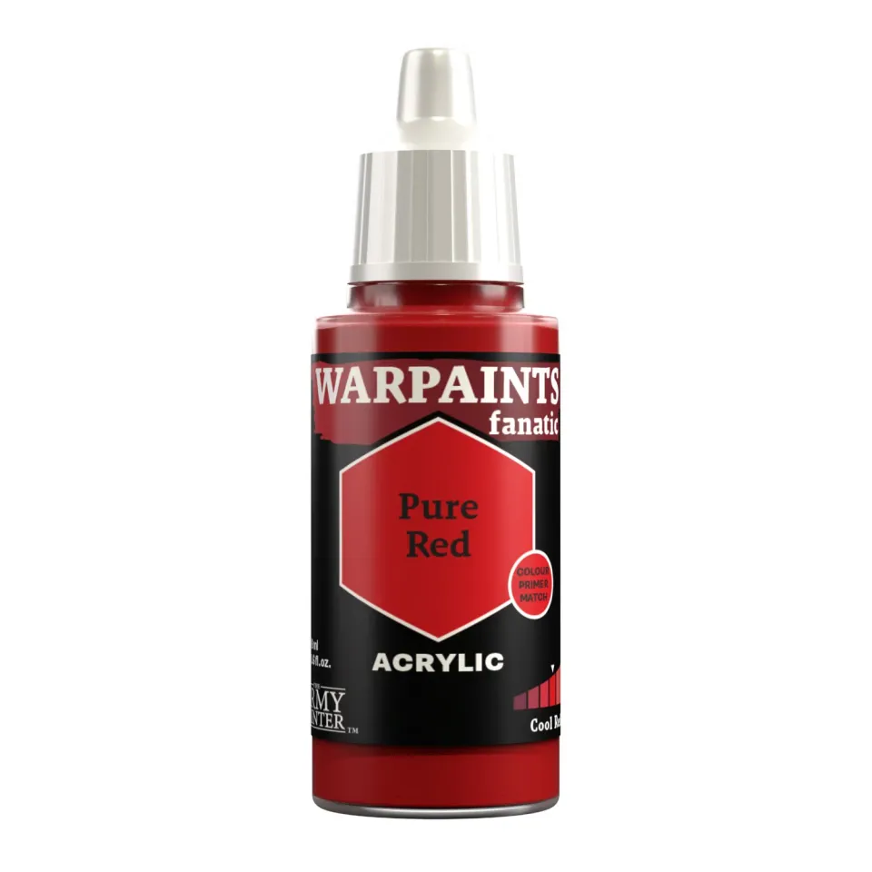 Bolt Action Warpaints Fanatic Pure Red peinture rouge
