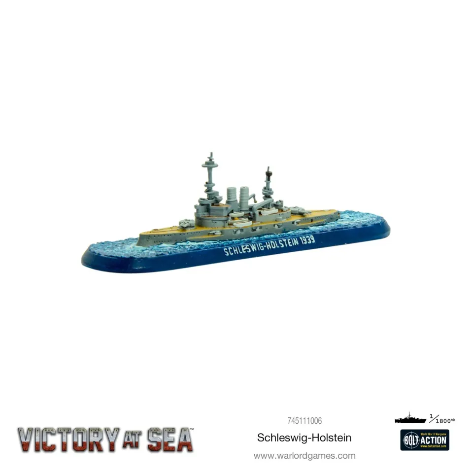 Warlord Games Victory at Sea Schleswig-Holstein navire Default