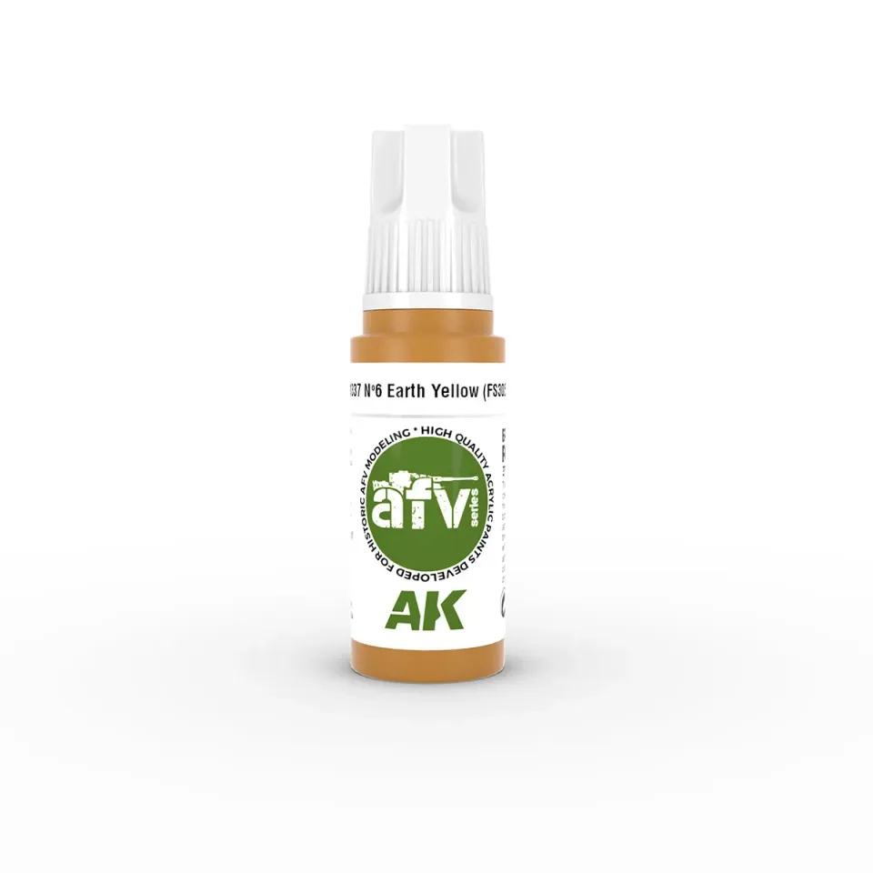 AK Interactive 3Gen N°6 Earth Yellow FS30257 peinture 17 ml