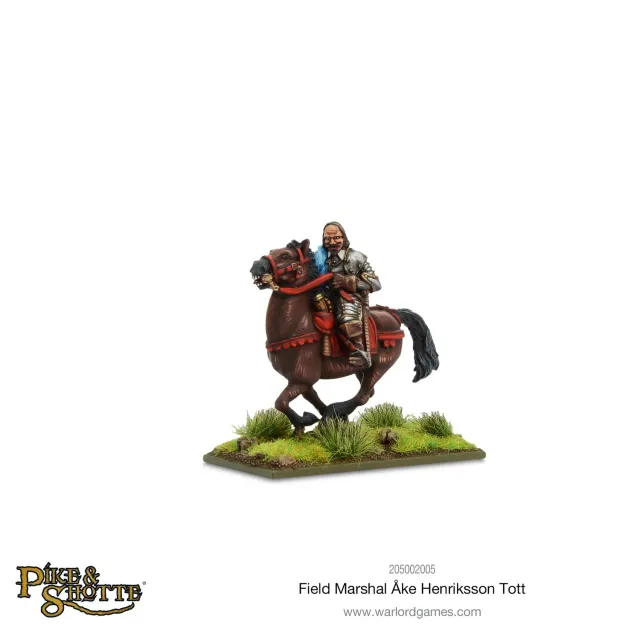 Pike & Shotte Ake Tott maréchal figurine 28mm