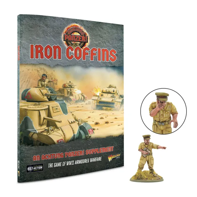 Bolt Action Achtung Panzer Iron Coffins livre + figurines