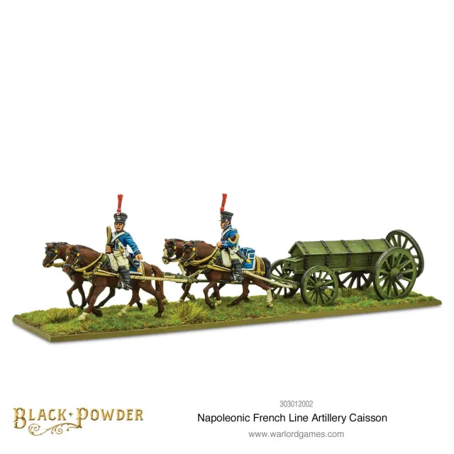 Bolt Action Napoleonic French Line Artillery Caisson caisson résine