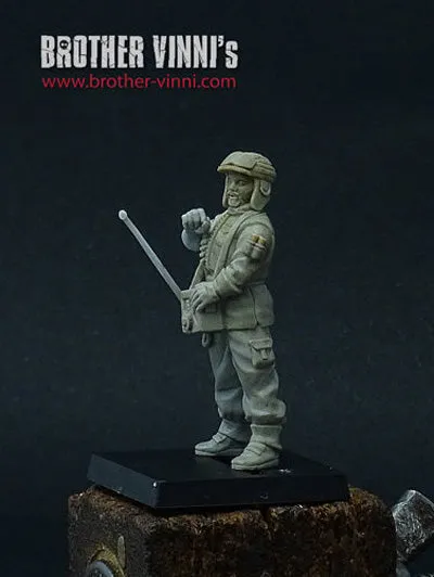 Brother Vinni Radioman figurine résine 35mm sci-fi