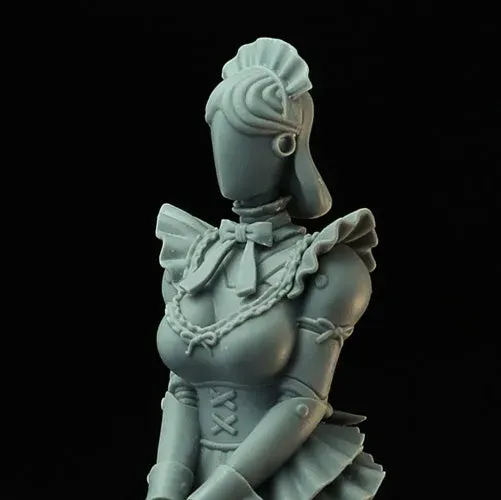 BROTHER VINNI Robot Waitress figurine robot 90 mm résine