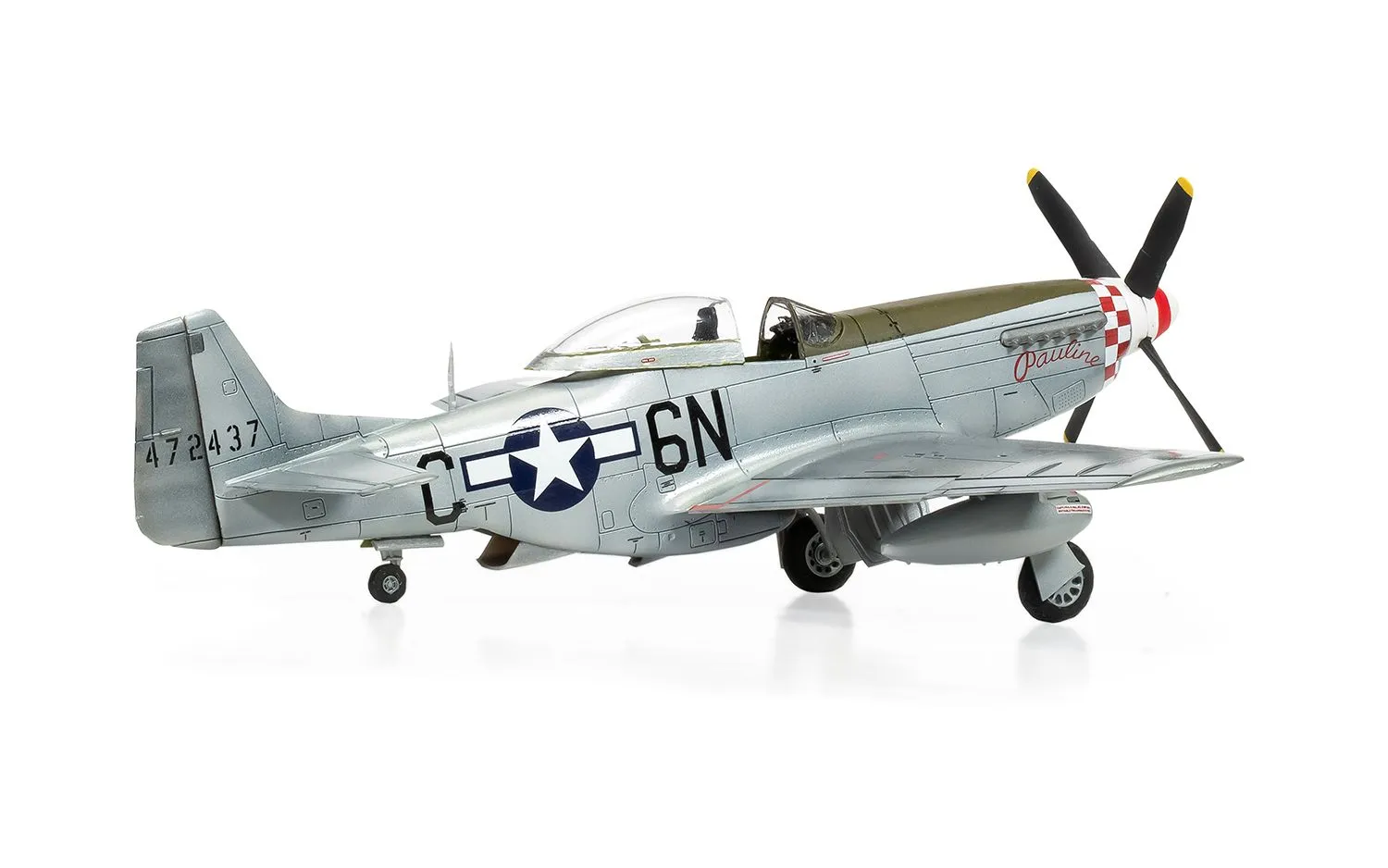 Bolt Action North American P-51D Mustang maquette avion plastique