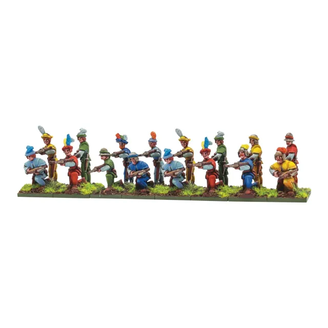 Bolt Action Pike & Shotte Swiss Crossbowmen Regiment figurines métal