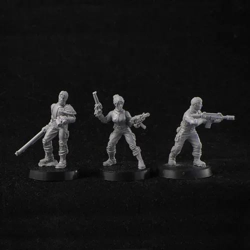 Brother Vinni Postapoc Citizens lot 3 figurines résine 28mm